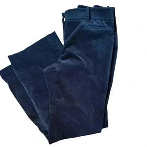 Loft Black Velvet Dress Pants